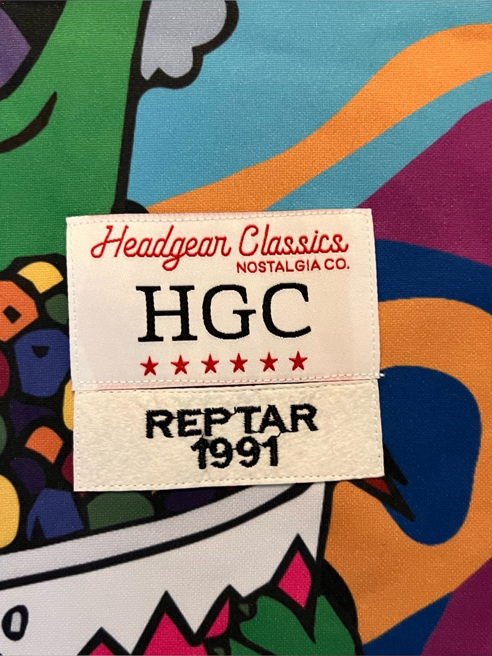 Headgear Classics Rugrats Reptar Cereal Basketball Jersey - Picture 3 of 6